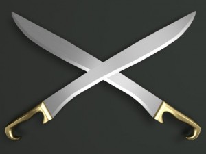 falcata sword 3Dモデル
