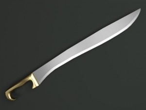 falcata sword 3Dモデル