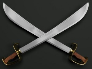 cutlass for true pirates 3D Model