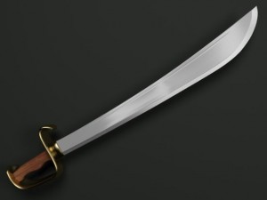 cutlass for true pirates Modèle 3D