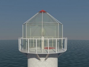 lighthouse 3D 모델
