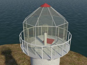 lighthouse 3D 모델