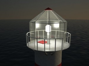 lighthouse 3D 모델