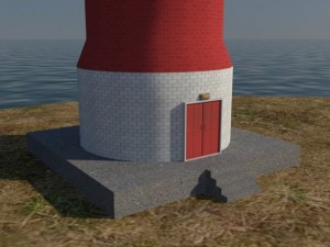 lighthouse 3D 모델