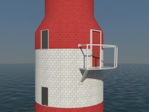 lighthouse 3D 모델