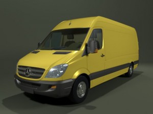 mercedes  sprinter 318 Modèle 3D