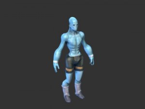 alien animated Modelo 3D