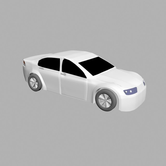 3d car model 3D Model .c4d .max .obj .3ds .fbx .stl .blend 
