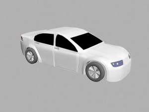 3d car model Modelo 3D