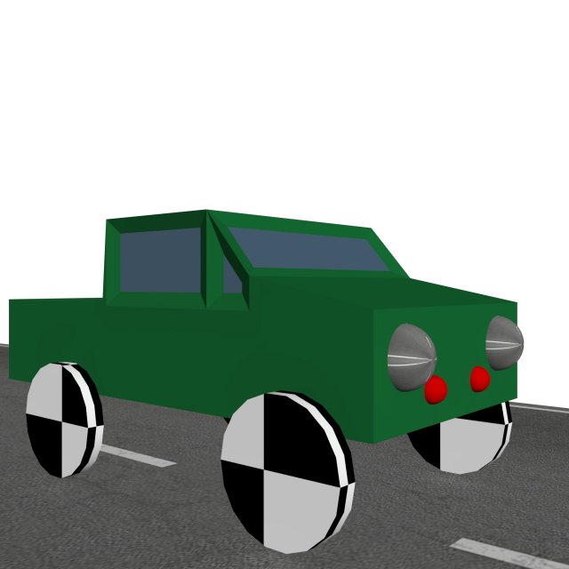 3d car 3D Model .c4d .max .obj .3ds .fbx .stl .blend 
