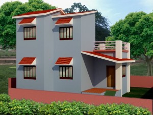 3d home model Modelo 3D