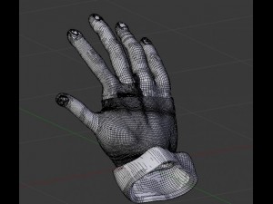 hand of assasin Model 3D