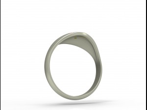 flower ring enamel 001 Modello 3D