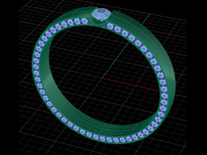 eternity ring 001 3D 模型