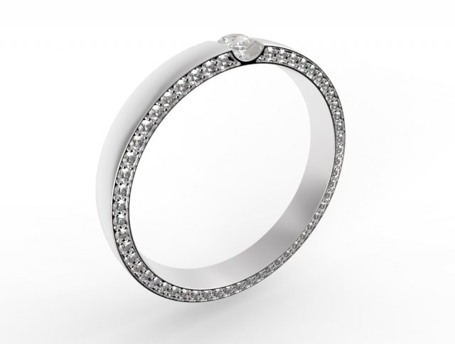 eternity ring 001 3D 模型 .c4d .max .obj .3ds .fbx .stl .blend 