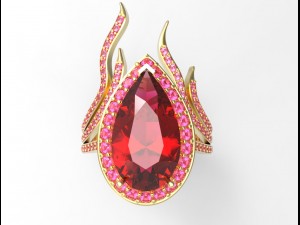 fire ring 3Dモデル