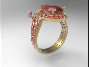fire ring 3Dモデル