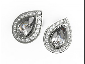 earring pine 001 Model 3D