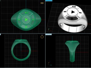 player ring Model 3D