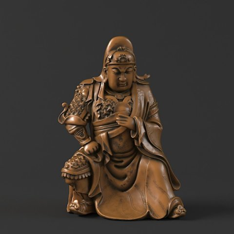 guan yu statues sculpture 15 Modèle 3D .c4d .max .obj .3ds .fbx .stl .blend 