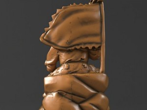 guan yu statues sculpture 16 3D Модель