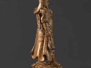 guan gong sculpture  statue18 3D Model