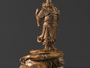 guan yu statues sculpture 20 3D Модель