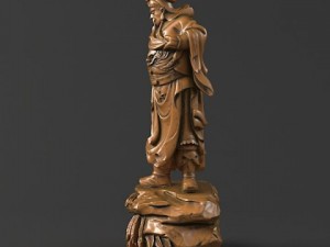 guan yu statues sculpture 20 3D Modell