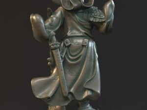 guan yu statues sculpture1 Modèle 3D