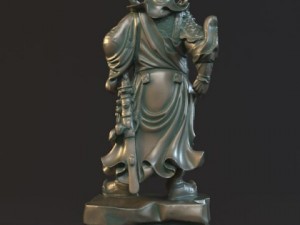 guan yu statues sculpture2 Modello 3D