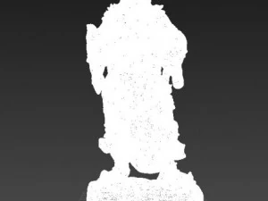 guan yu statues sculpture2 3D Model