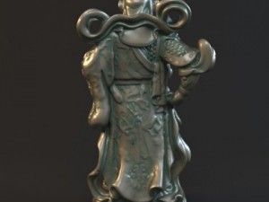 guan yu statues sculpture4 Modello 3D