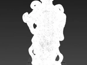 guan yu statues sculpture4 3D Model