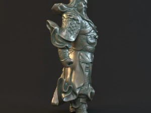 guan yu statues sculpture5 3D Model