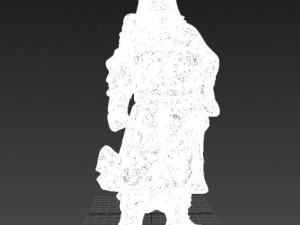 guan yu statues sculpture5 3D Модель