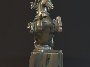 guan yu statues sculpture6 Modello 3D