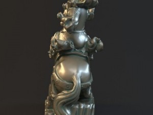 guan yu statues sculpture6 Modello 3D