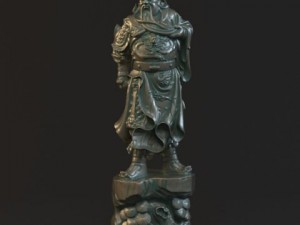 guan yu statues sculpture7 3D Модель