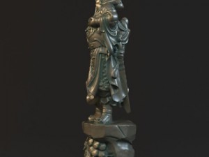 guan yu statues sculpture7 3D Модель