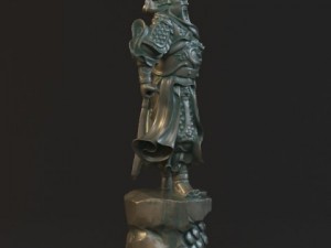 guan yu statues sculpture7 3D Модель