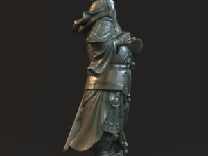 guan yu statues sculpture8 3D Модель