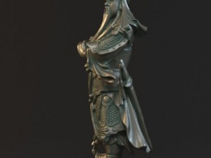 guan yu statues sculpture8 3D Модель