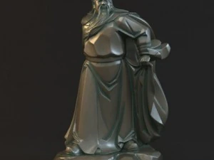 guan yu heykelleri heykel9 3D Model