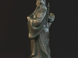 guan yu statues sculpture10 3D Model