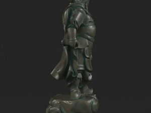 guan yu statues sculpture11 3D Model