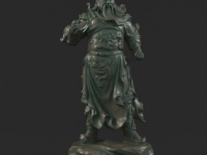guan yu statues sculpture12 3D Модель