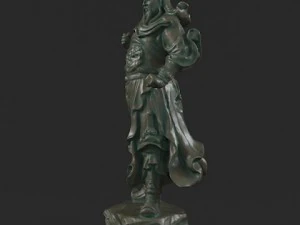 guan yu statues sculpture12 3D Model