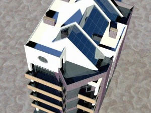 residential building 3D Model