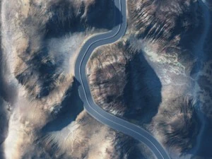 freeway for vue 3D Model