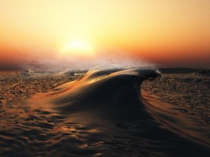 crashing waves  vue and obj 3D Model